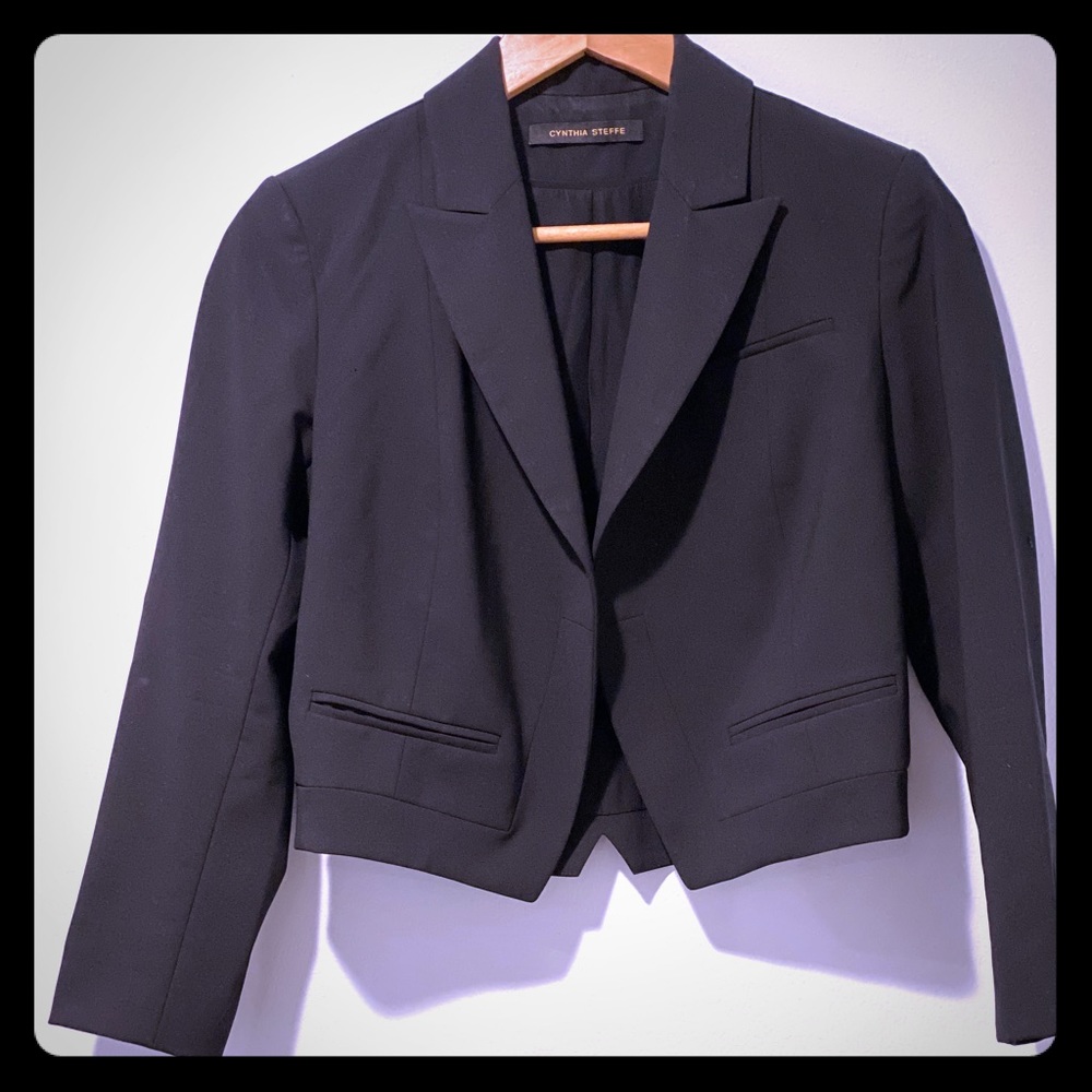 Cynthia Steffe Cropped Blazer